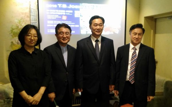 T. B. Joshua 집회를 준비하는 한국교회연합