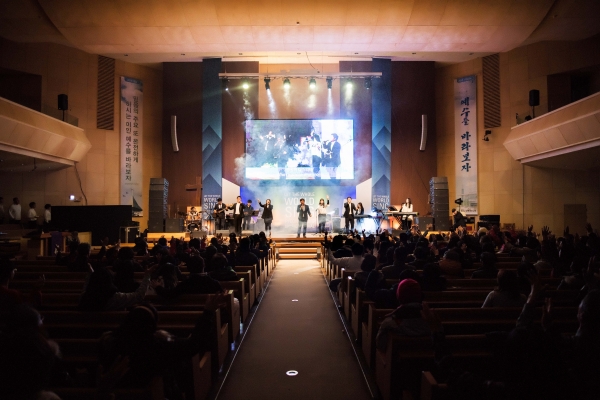 Pyeongchang Music Festival stage. 