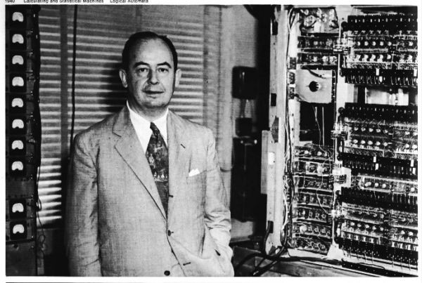 Von Neumann 이 만든 최초의 현대식 진공관으로 만든 컴퓨터