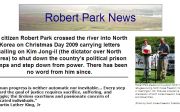 로버트 박 선교사 구명을 위한 웹사이트.