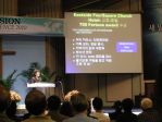 15일 KPM 선교 컨퍼런스가 개막식을 올렸다. 이지영 집사가 사업선교 (BAM,Business as Mission)에 대해 소개했다.
