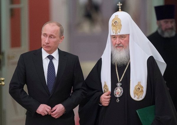 러시아 블라디미르 대통령, 키릴 대주교 