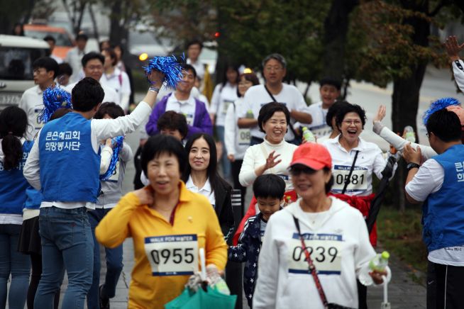 큰은혜교회 walk for water