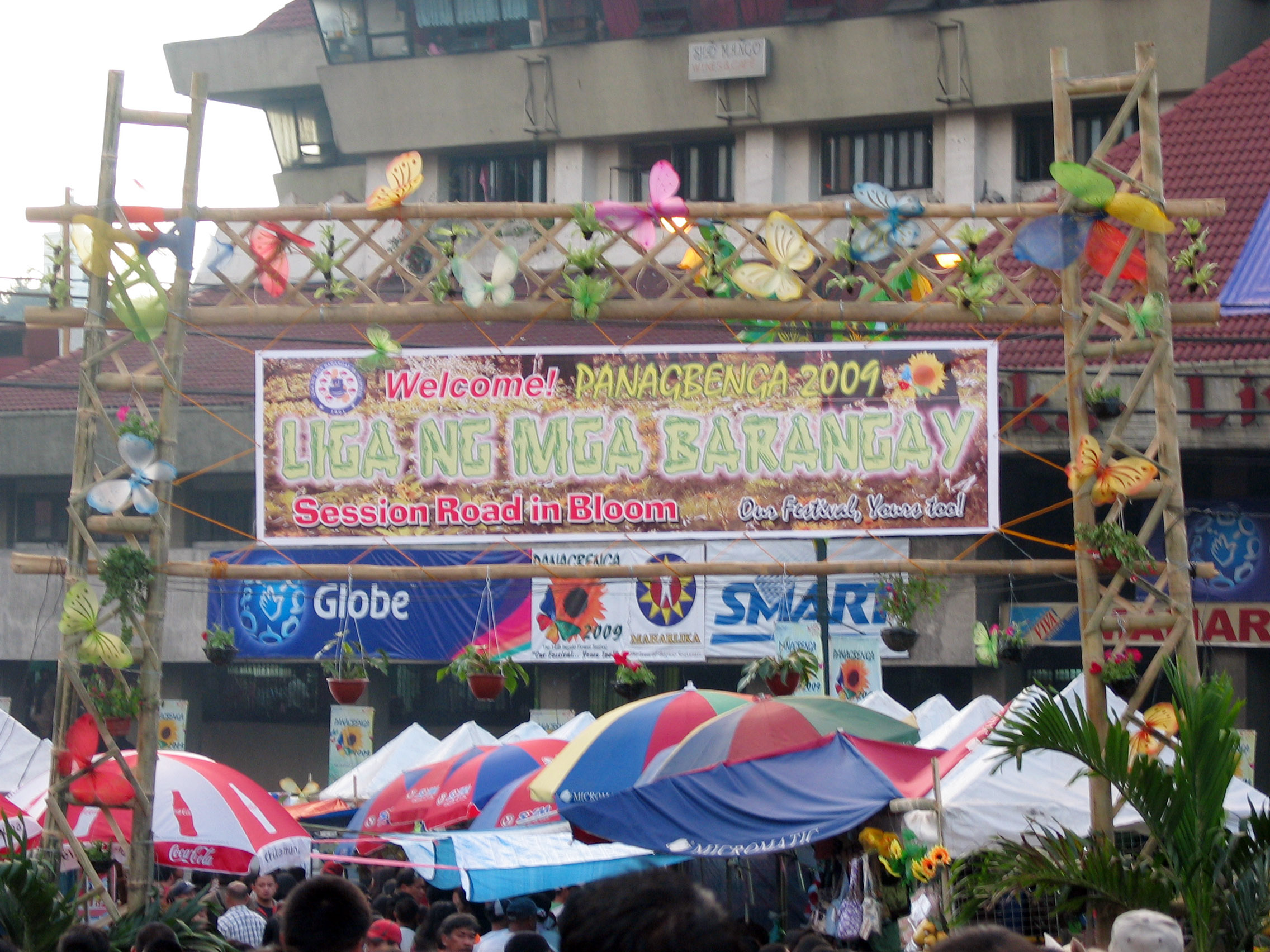 ▲필리핀 바기오의 축제 모습. ⓒ북뉴스 제공