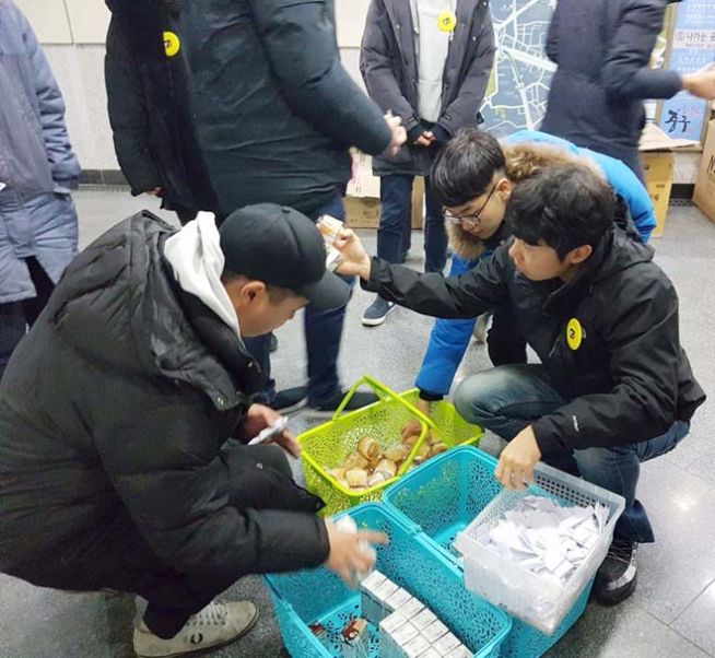 노숙인 봉사단체 ‘거리의 천사들’