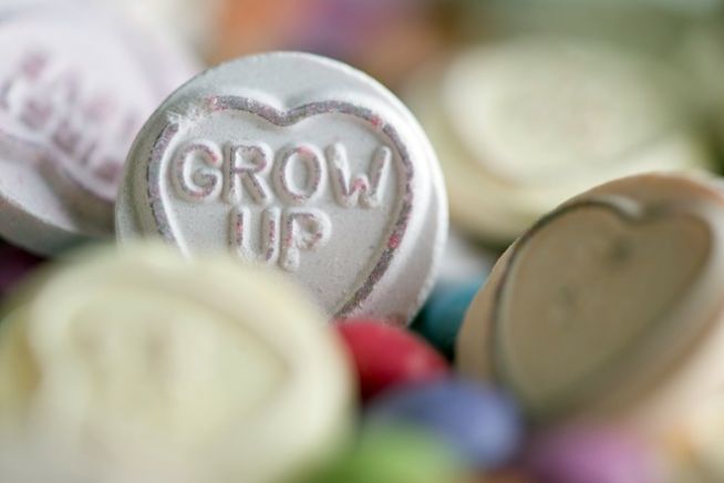 grow up love heart