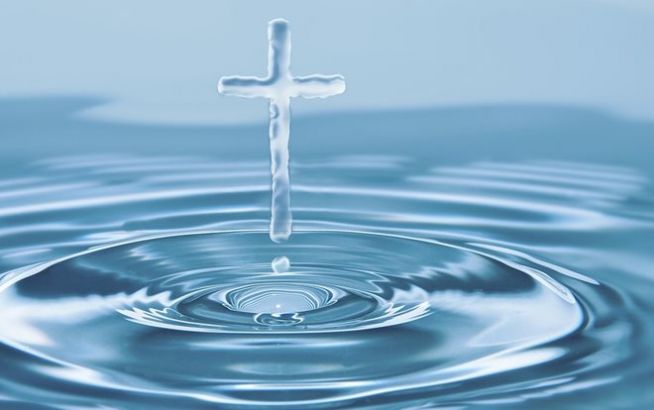 cross jesus water heal