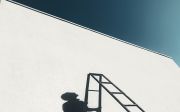 그림자 빛 사람 사다리 하늘 건물 예술 계단 상승 오르막