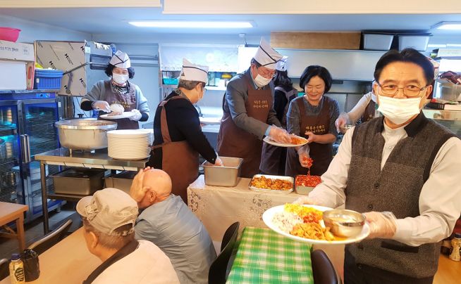 한교연 사랑의 밥퍼