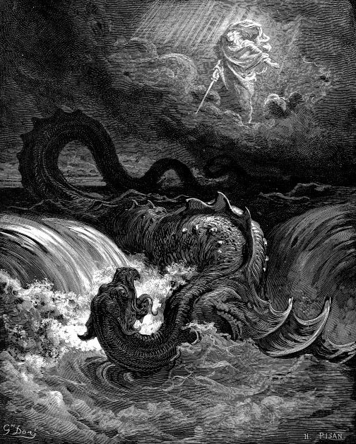 ▲구스타프 도레의 그림 &lsquo;The Destruction of Leviathan(리워야단의 파괴, 1865)&rsquo;.