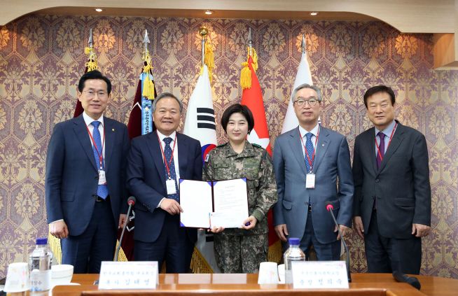 한국교회부활절연합예배위원회 국군간호사관학교 후원