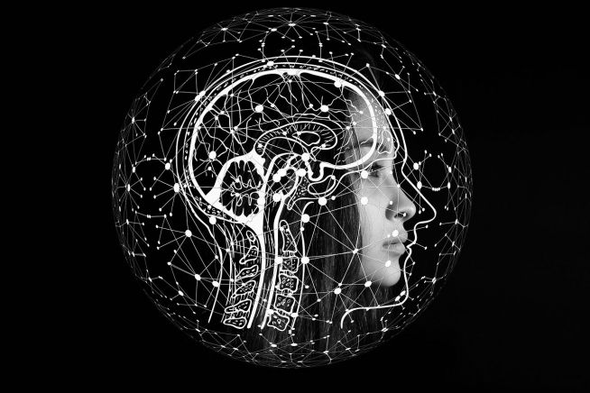인공 지능 뇌 생각 제어 컴퓨터 과학 기술 컴퓨터 지능형 보드 정보 데이터