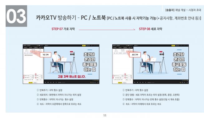 온라인 종교활동 지원 