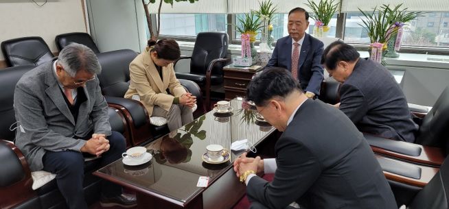 국민의힘 나경원 서울시장 후보 한교연 내방 