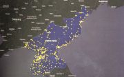 CSIS가 위성사진을 통해 분석한 북한 내에 형성된 장마당의 분포도. 