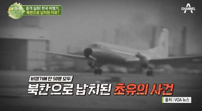 비행기 북한 납치 