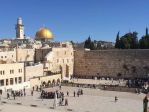 예루살렘 통곡의 벽 황금 돔