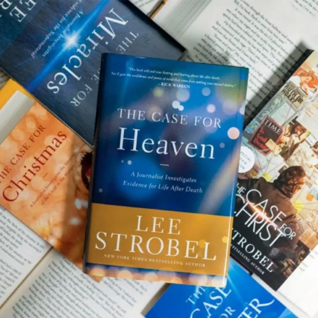 리 스트로벨이 신간 ‘The Case for Heaven: A Journalist Investigates Evidence for Life After Death’ 표지.