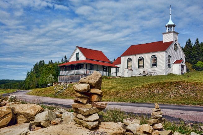 캐나다 교회 뉴브런즈윅 건축물 종교 여행 하늘 붉은 여행 건물