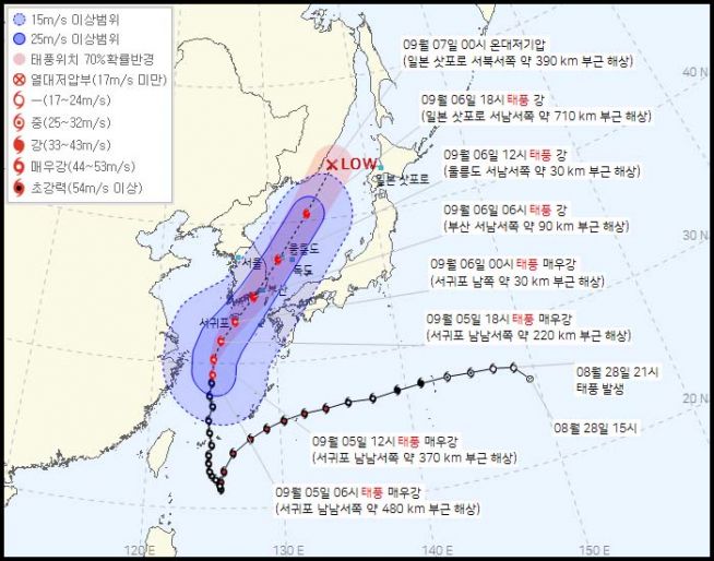 태풍 힌남노