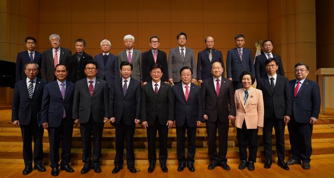 정서영 목사 한국장로교총연합회(이하 한장총) 제40대 대표회장에 취임