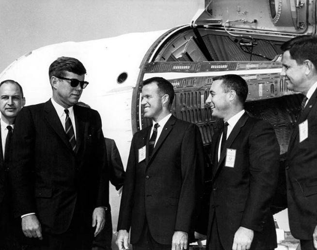 NASA 존 F. 케네디 J. F. Kennedy visit