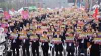 서울시 학생인권조례 폐지 촉구 집회 