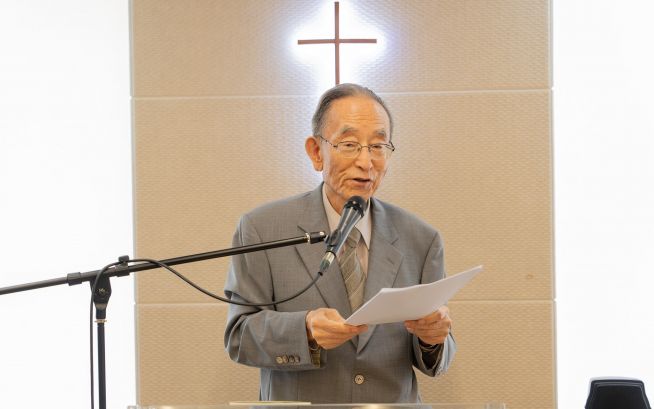 김명혁 목사 한국복음주의대학생연합회(YEFK)에서 설교 