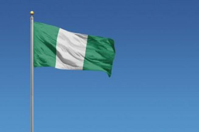 나이지리아 국기.