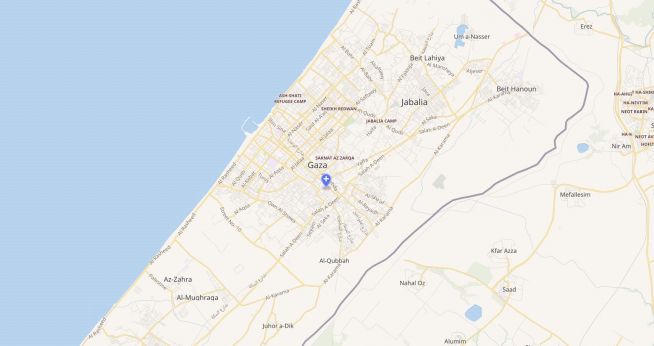 폭격으로 인해 500명이 넘는 사망자가 발생한 이스라엘 가자지구의 알아흘리 아랍 병원
