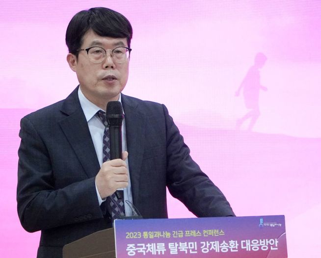 정베드로 북한정의연대 대표