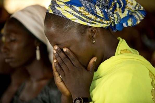 ▲울고 있는 나이지리아 여성의 모습(위 사진은 본 기사 내용과 직접적 관련이 없음). ⓒ오픈도어