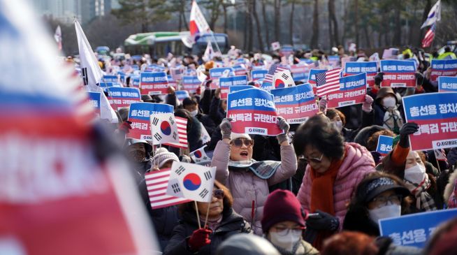 자유통일당 전광훈 목사 대국민 입장문 발표 