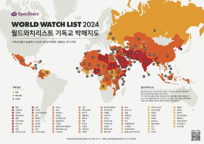 2024년 세계 기독교 박해지수