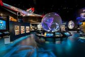 미국 워싱턴 DC에 위치한 스미스소니언의 국립 항공 우주 박물관.  