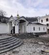 러시아의 공습으로 파괴된 우크라이나 정교회 건물. 