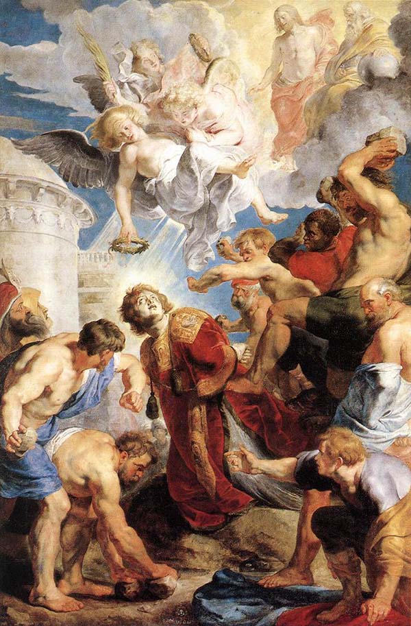 ▲루벤스(Peter Paul Rubens, 1577-1640)의 &lsquo;스데반의 순교(Martyrdom of Saint Stephen, 1616-1617)&rsquo;, 프랑스 발랑시엔 미술관 소장.