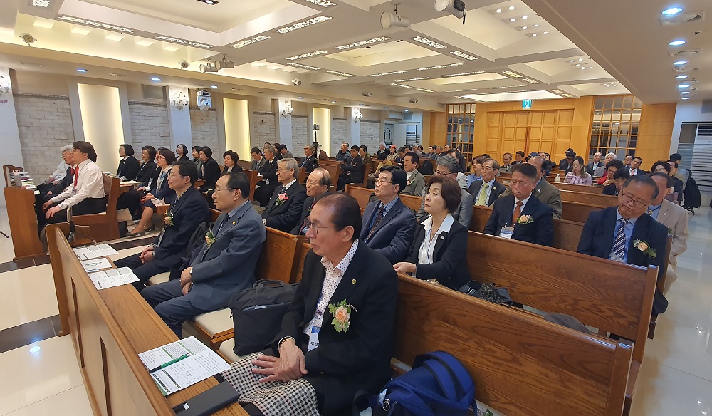 ▲한기원 4월 부활절 감사예배. ⓒ강혜진 기자